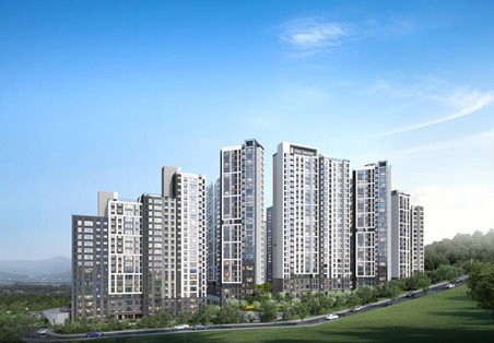 (주)포스코이앤씨, '더샵 소양스타리버' 투시도